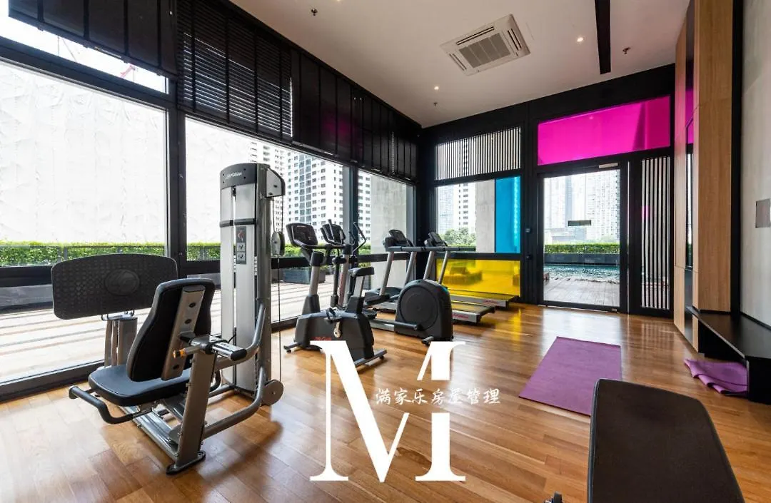 Mont Kiara Main Street Walking Distance Sunway 163 2 Bedroom Balcony 2-4Pax 0*, 吉隆坡